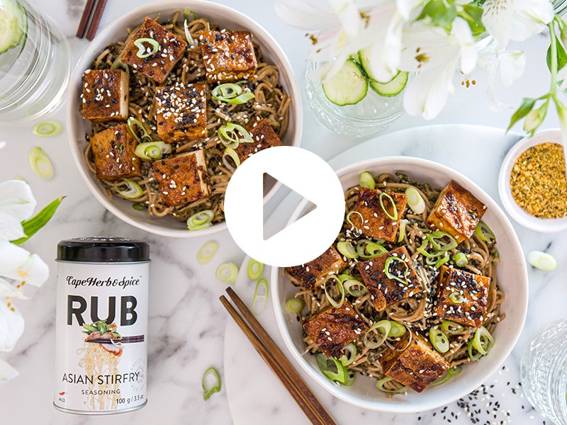 Crispy Tofu Noodles